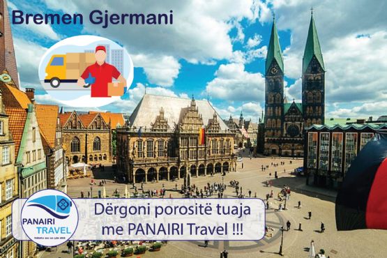 Pako nga Bremen per Tirane dhe nga Tirana per Gjermani me PANAIRI TRAVEL GJERMANI